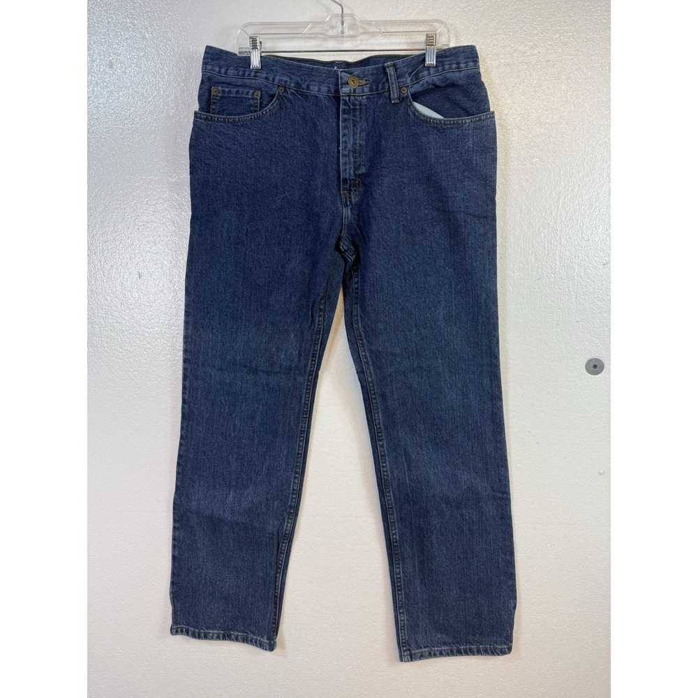 Urban Pipeline Jeans Mens 36 X 32 Straight Leg Medium Wash Blue Denim Hipster